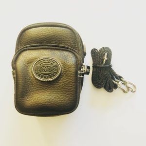 Roots Canada Genuine Leather Vintage Camera Case